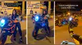 Joven es retada a manejar enorme moto y sorprende con su habilidad: "Nadie lo podía creer"