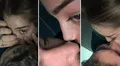 Pareja se queda enganchada con piercings que tienen en la nariz: “¿Qué tipo de amarre es ese?”