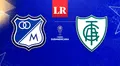 Millonarios vs. América MG EN VIVO: ¿a qué hora y en qué canal ver partido por la Copa Sudamericana?