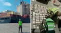 PNP decomisa contenedor con 114 kilos de cocaína que iban a ser enviados a Béligica
