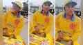 Heladero de D'Onofrio ofrece sus productos en 10 segundos y ni Marco Antonio le gana: "Un crack"