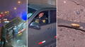 PNP frustró el robo de camioneta tras una balacera con delincuentes, quienes lograron huir