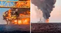Explosión en plataforma petrolera de México deja seis heridos y 321 personas fueron evacuadas