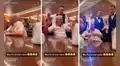 Meseros de restaurante sorprenden a hombre por su cumpleaños y pasa el peor susto de su vida