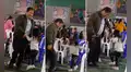 Niña la rompe con sus singulares pasos al ritmo de huayno: “Baila mejor que yo”