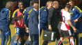 La furiosa reacción de Advíncula y el banco de Boca tras provocador gesto de jugador de River