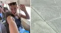 Turista extranjera sobrevuela líneas de Nazca y muestra vista desde el cielo: "Qué hermoso"