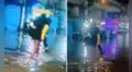 Joven cargó a su novia en medio de inundación en Juliaca: “Amor altiplánico”