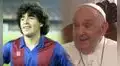 Papa Francisco y su opinión sobre Maradona: "Fue un grande, pero como hombre ha fallado"