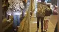 Joven le prestó sus zapatillas a su pareja y él se puso los tacones de ella en Arequipa: “Todo un caballero”