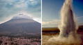 ¿Qué es un volcán de agua y qué peligros representan para las personas que viven cerca?