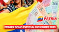 Primer Bono Especial diciembre 2023 con AUMENTO: cobra HOY Tiempos de Victorias por Patria