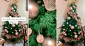 Peruana encuentra creativa forma de adornar su árbol y en redes la trolean: "¿Llegará a Navidad?"
