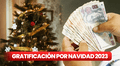 Gratificación de Navidad incluirá bonificación del 9% en diciembre