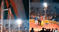 Acróbata sufre accidente con cuerda y muere ahorcada en pleno show de circo frente al público