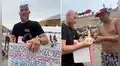 Influencer extranjero vende marcianos en la playa y cuenta su experiencia: "La gente es muy amable"
