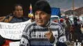 Partidarios de Evo Morales hacen huelga de hambre y piden su habilitación en elecciones