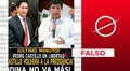 Pedro Castillo no está en libertad, ni hay anuncio oficial que ordene su liberación