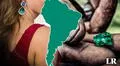 El país con mayor producción de esmeraldas está en Sudamérica: representa hasta el 90% en el mundo