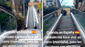 Peruana en España compara los cerros de Perú y Barcelona: “Acá se sube, pero con escaleras eléctricas”