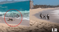 Salvados de morir: turistas estadounidenses son rescatados del mar en Baja California Sur