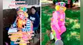 Estudiante rinde su examen vestido de payaso porque no tuvo tiempo de cambiarse