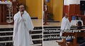 Cura canta icónico tema de Segundo Rosero en plena MISA y usuarios bromean: “Sirvan el vino”