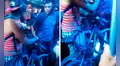 Captan a peruano viajando con su bicicleta dentro de bus y usuarios bromean: “Seguro le paga medio pasaje”