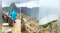 Turistas en Machu Picchu quedan impresionados al ver hermoso arcoíris en plena lluvia: “Perú es único”