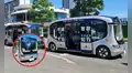 Conoce los revolucionarios buses sin conductor de China: son eléctricos y transportan hasta 10 pasajeros
