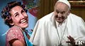 ¡'Doña Florinda' junto al papa Francisco! Sumo pontífice recibirá a más de 100 humoristas en El Vaticano