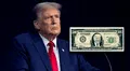 El proyecto de ley en Estados Unidos que busca poner a Donald Trump en billetes de 500 US$