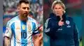 Lionel Messi se rinde ante Ricardo Gareca previo al Perú vs. Chile por la Copa América