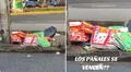 Farmacia en Perú botó varios paquetes de pañales a la basura y joven cuestiona: “¿Se vencen?”