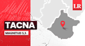 Temblor en Tacna de magnitud 5,5 se produjo esta tarde y se sintió en Arequipa, según IGP