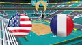 ¡A semifinales! Estados Unidos derrotó con contundente 3-0 a Francia por el vóley femenino en los Juegos Olímpicos París 2024