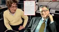 Conoce cómo era el primer CV de Bill Gates y el impactante salario que soñaba a los 18 años
