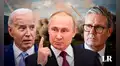 Biden y Starmer deciden si darle armas de largo alcance a Ucrania pese a que Putin los amenazó con una nueva guerra