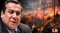 Gustavo Adrianzén sobre incendios forestales en el país: "Son provocados por prácticas ancestrales"
