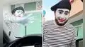 Mimo finge limpiar parabrisas de auto y conductor le da inesperada respuesta: “Esa no me la sabía”