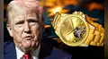 Trump lanza línea de relojes de oro con su nombre desde US$799: compra incluye carta del expresidente de EE. UU.