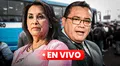 Paro de transporte, EN DIRECTO: Gustavo Adrianzén y Juan Santiváñez minimizan represión de la Policía en balance