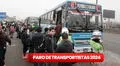 ¿Cómo va el paro de transportistas? Fotos de la manifestación de hoy jueves 10 de octubre