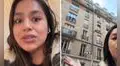 Peruana expone cómo son las costosas habitaciones de 8 m² que alquilan en París: El baño te dejará en shock