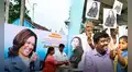 El pueblo de India que apoya a Kamala con rezos y mensajes en el suelo: “Saludos a América y buena suerte a Harris”