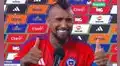 Arturo Vidal se ríe del recibimiento que tuvo la selección chilena para su partido contra Perú: “Me sentí cómodo”