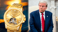 La derrota de Trump: fracasa la venta de relojes de oro del presidente electo de EE. UU. que valían US$100.000