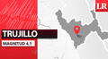 Temblor de magnitud 4,1 remeció Trujillo hoy, según IGP