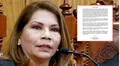 Fiscal Marita Barreto tras cambios en el Eficcop: "No se dejen avasallar por la tiranía y la infamia del poder corrupto"