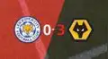 Resumen: Leicester City no pudo contener la fuerza de Wolverhampton y cayó derrotado por 3 a 0
